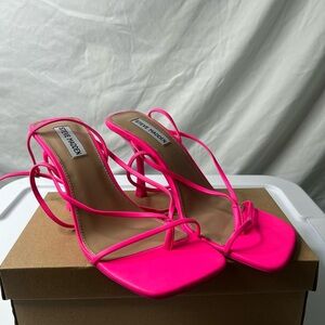 Steve Madden Women's Pink Strappy Sandals